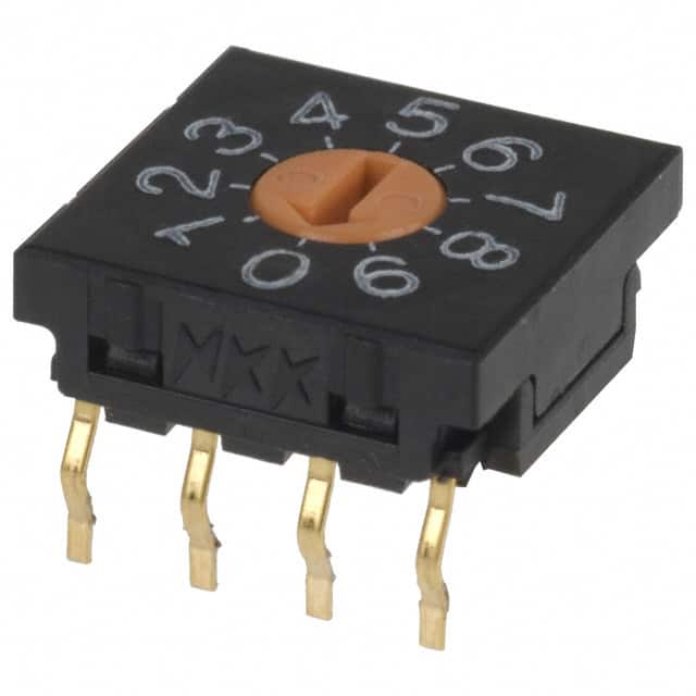 FR01FR10P-S SWITCH ROTARY DIP BCD 100MA 5V