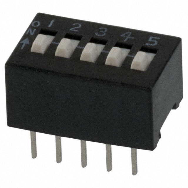 208-5 SWITCH SLIDE DIP SPST 50MA 24V