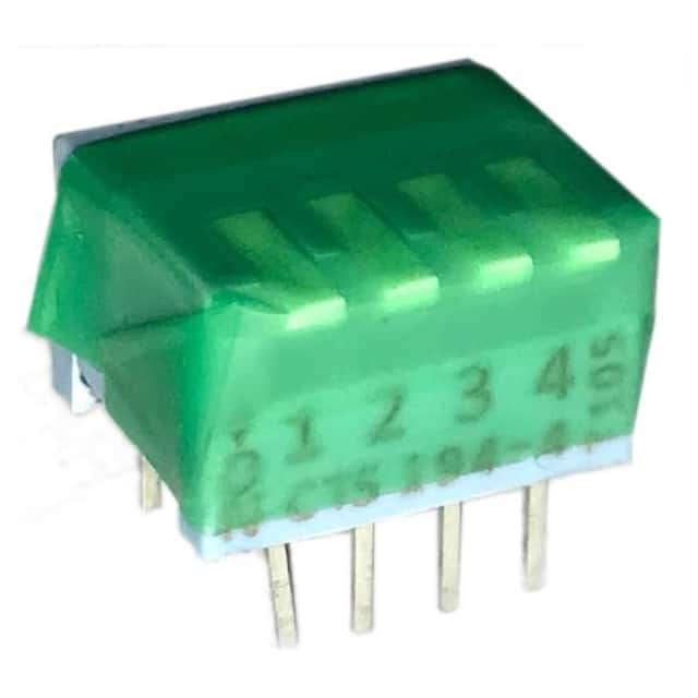 194-4MST SWITCH PIANO DIP SPST 50MA 24V