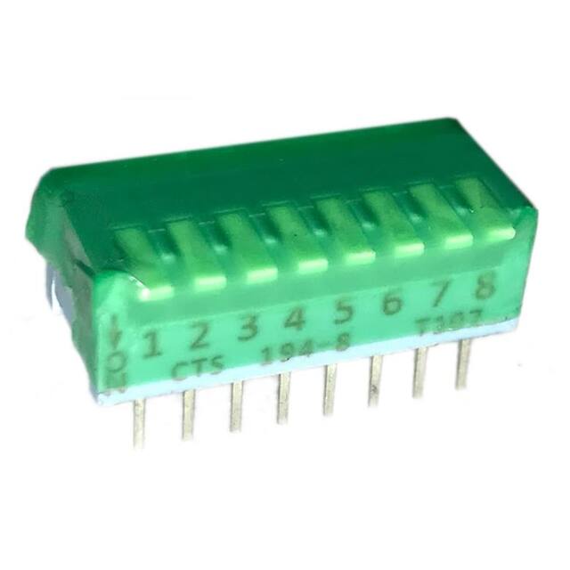 194-8MST SWITCH PIANO DIP SPST 50MA 24V