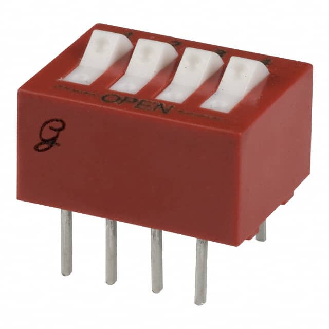 76SB04T SWITCH ROCKER DIP SPST 150MA 30V