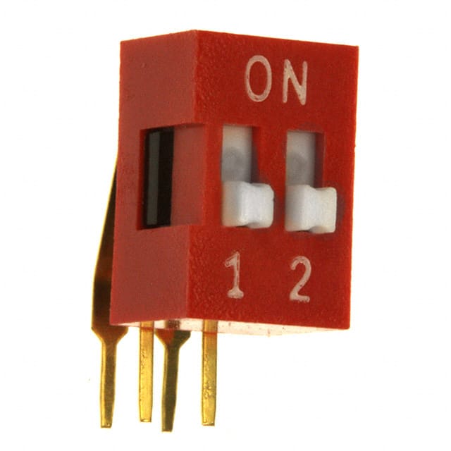 KAS2102E SWITCH SLIDE DIP SPST 25MA 24V