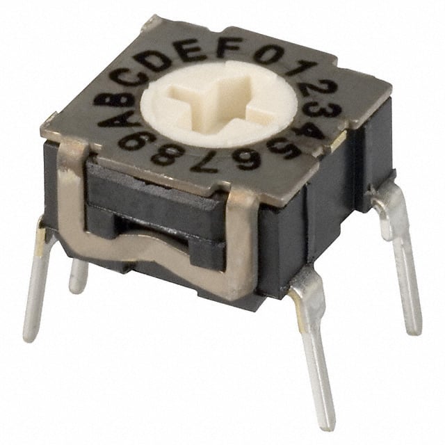 RTE1600N44 SWITCH ROTARY DIP HEX 100MA 30V