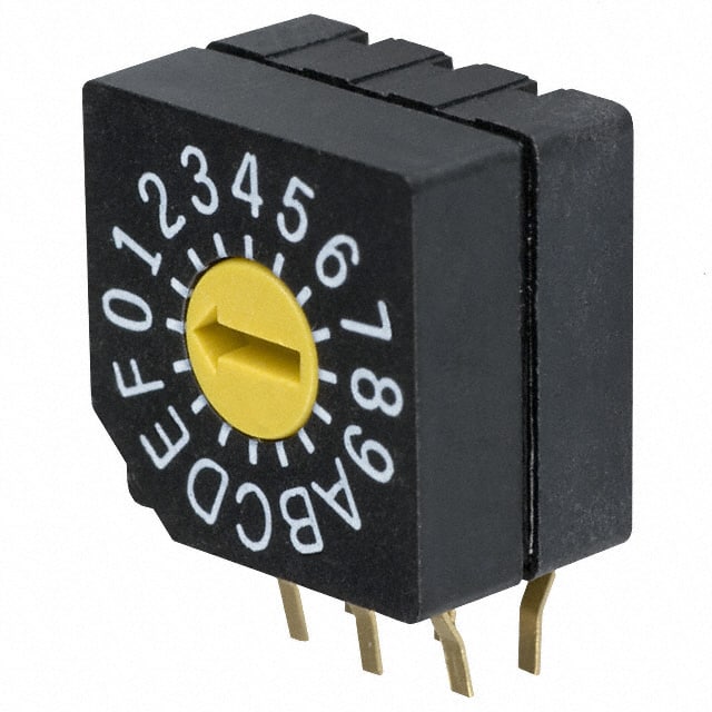 SD-1011 SWITCH ROTARY DIP HEX 100MA 5V