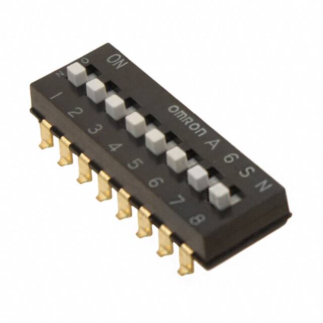 A6SN-8104 SWITCH SLIDE DIP SPST 25MA 24V