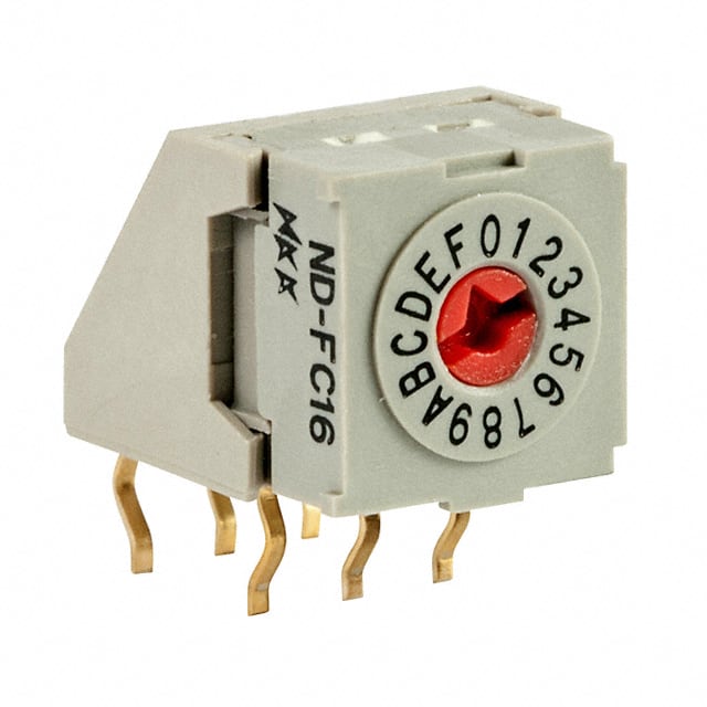 NDFC16H SW ROTARY DIP HEX COMP 100MA 5V