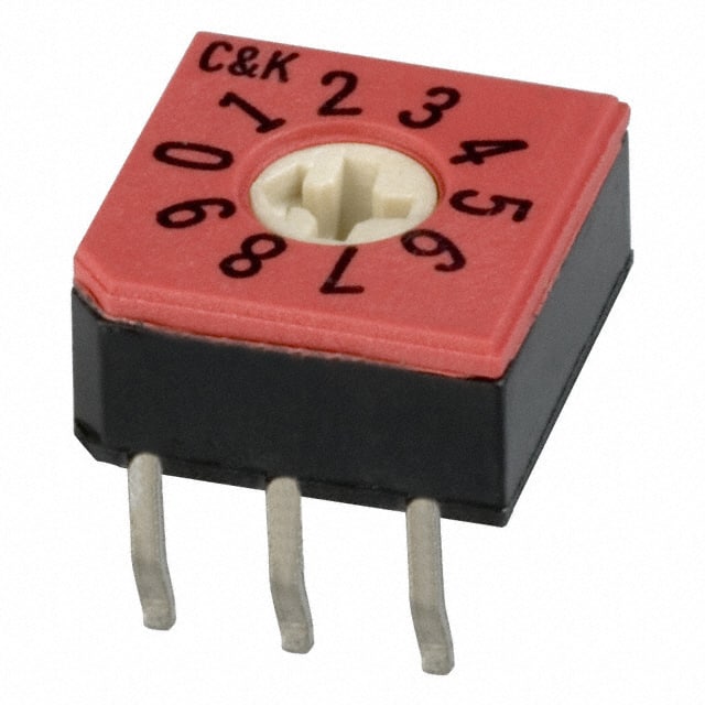 CD10RM0CK SWITCH ROTARY DIP BCD 0.40VA 20V