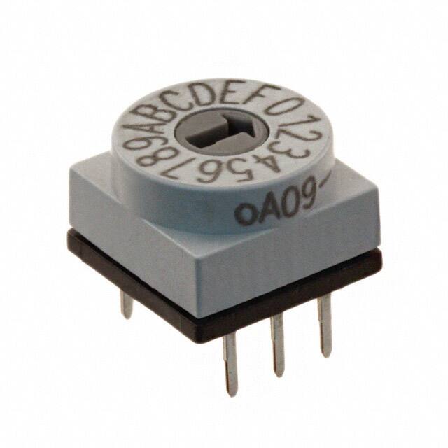 PT65103 SWITCH ROTARY DIP HEX 150MA 24V