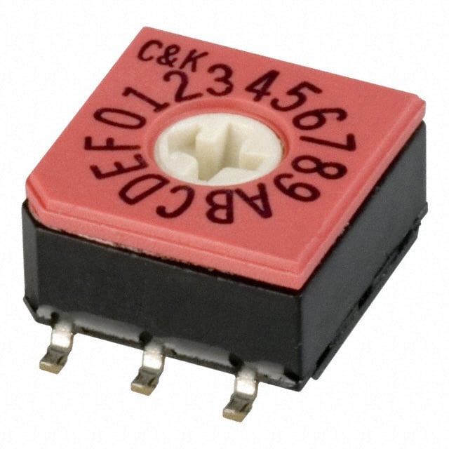 CD16RM0SB SWITCH ROTARY DIP HEX 0.40VA 20V