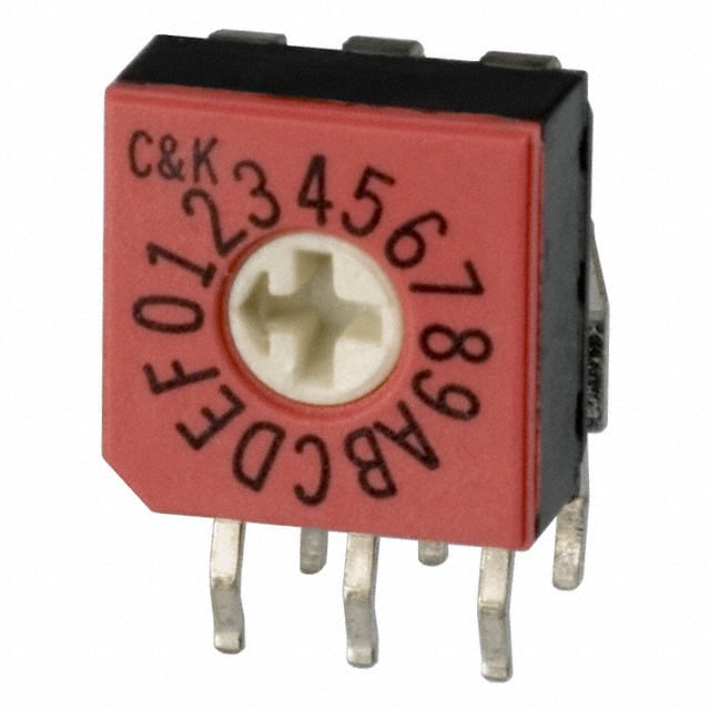 CD16RM0AK SWITCH ROTARY DIP HEX 0.40VA 20V