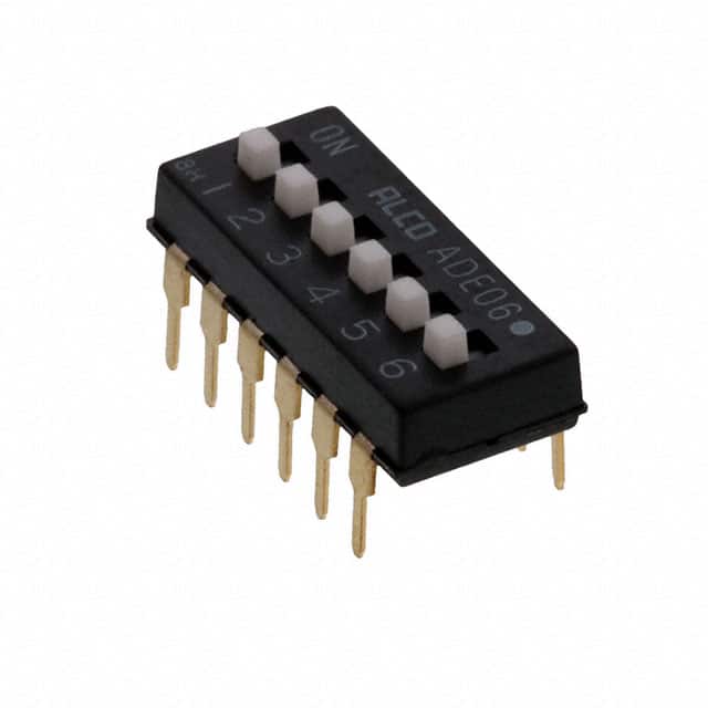 1825360-4 SWITCH SLIDE DIP SPST 100MA 24V
