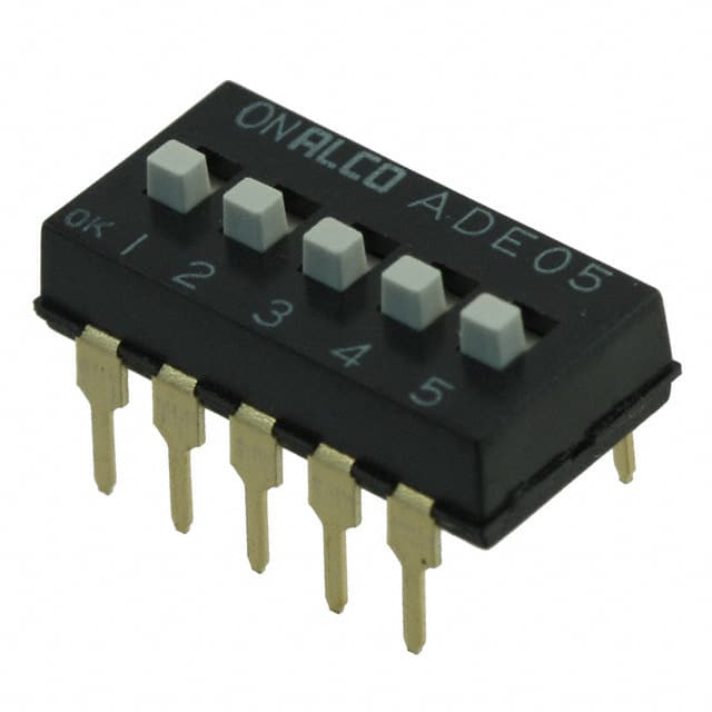 1825057-4 SWITCH SLIDE DIP SPST 100MA 24V