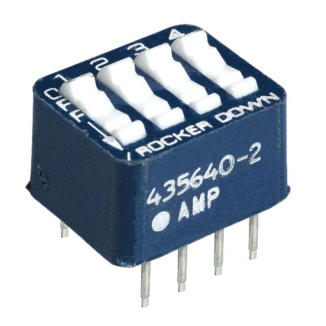 5435640-2 SWITCH ROCKER DIP SPST 60MA 5V