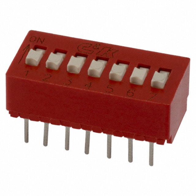 BD07 SWITCH SLIDE DIP SPST 100MA 5V