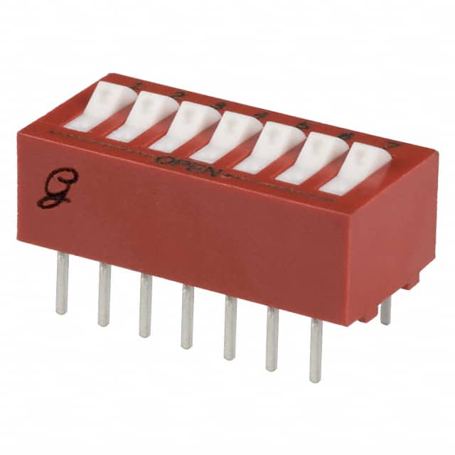 76SB07ST SWITCH ROCKER DIP SPST 150MA 30V