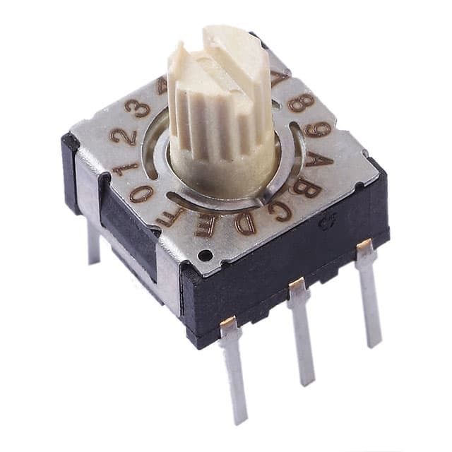 220ADC16 SWITCH ROTARY DIP HEX 100MA 50V