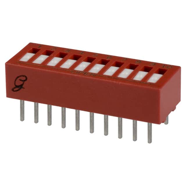 76RSB10ST SWITCH ROCKER DIP SPST 150MA 30V