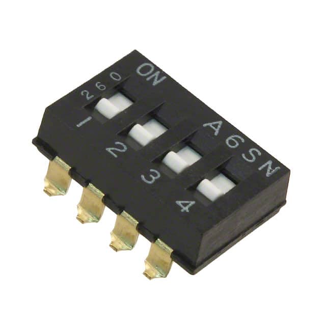 A6SN-4101 SWITCH SLIDE DIP SPST 25MA 24V
