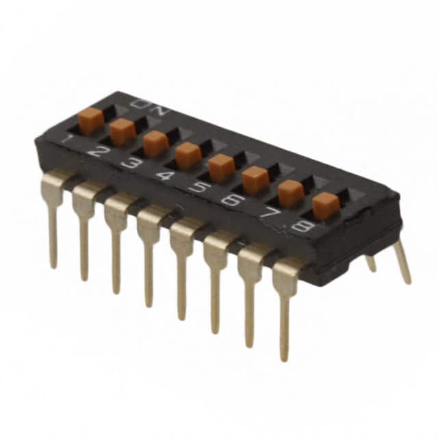 A6T-8104 SWITCH SLIDE DIP SPST 25MA 24V