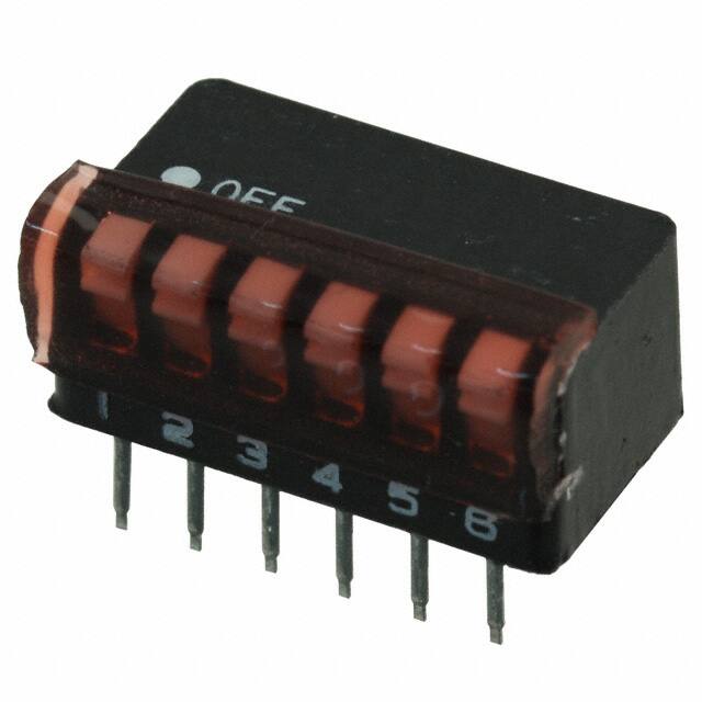 1-5435802-7 SWITCH PIANO DIP SPST 25MA 24V