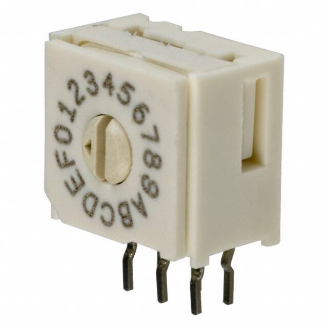 94HAB16RAT SWITCH ROTARY DIP HEX 100MA 50V