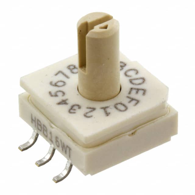 94HBB16WT SWITCH ROTARY DIP HEX 100MA 50V
