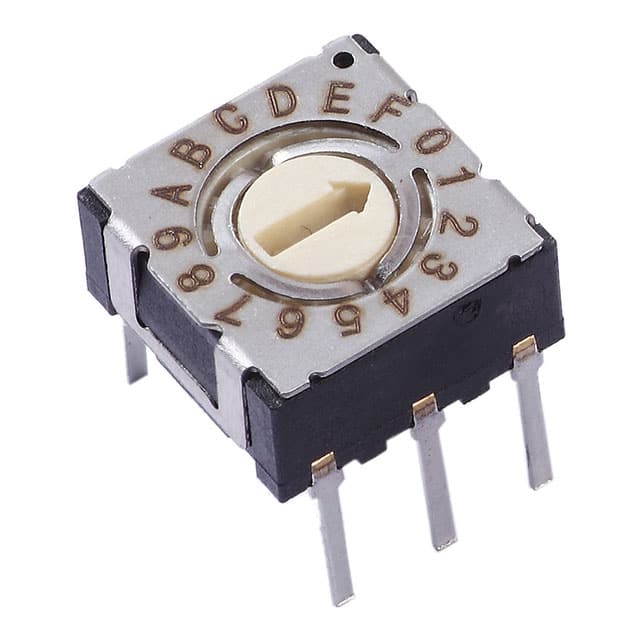 220ADA16 SWITCH ROTARY DIP HEX 100MA 50V