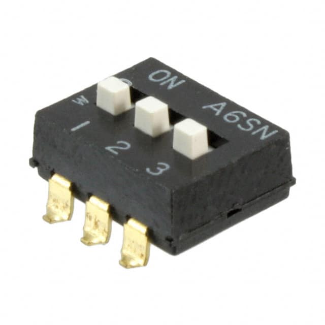 A6SN-3104 SWITCH SLIDE DIP SPST 25MA 24V