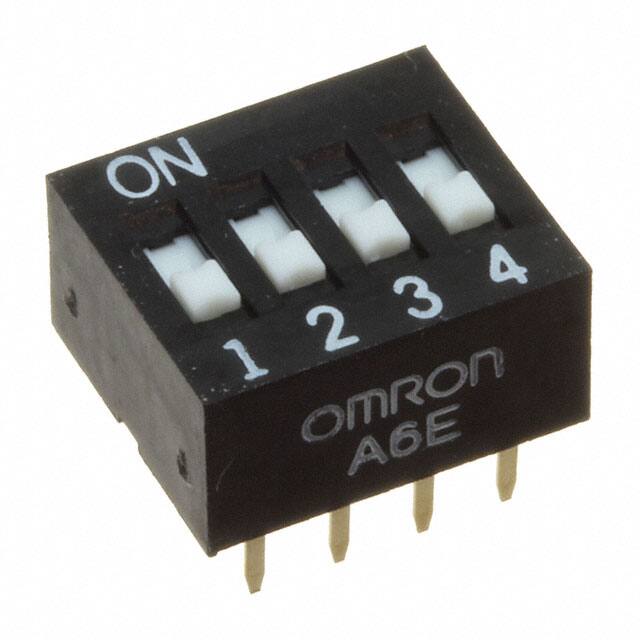 A6E-4101-N SWITCH SLIDE DIP SPST 25MA 24V