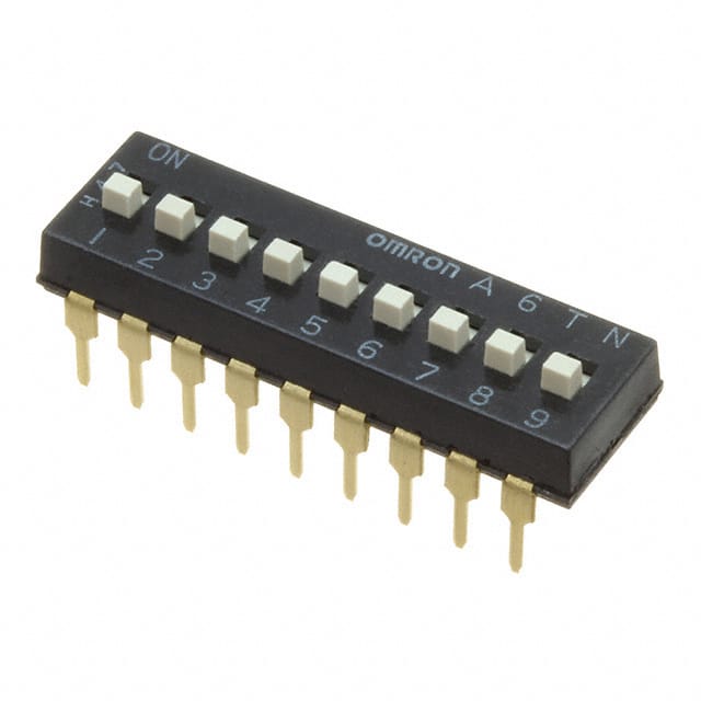 A6TN-0104 SWITCH SLIDE DIP SPST 25MA 24V