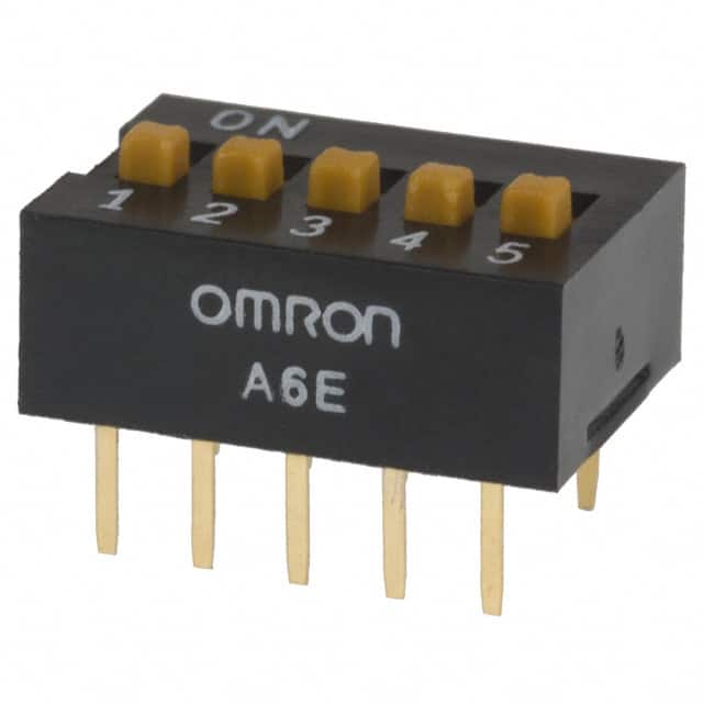 A6E-6101-N SWITCH SLIDE DIP SPST 25MA 24V