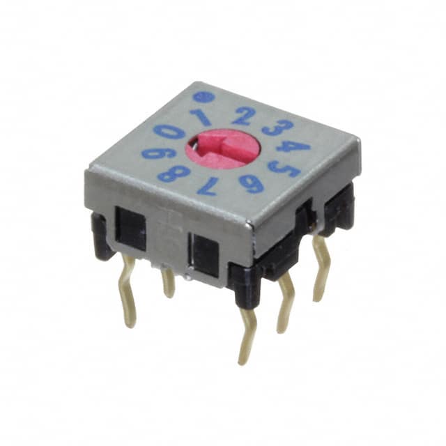 DRS7110C SW ROT DIP 10 POS COMP PC