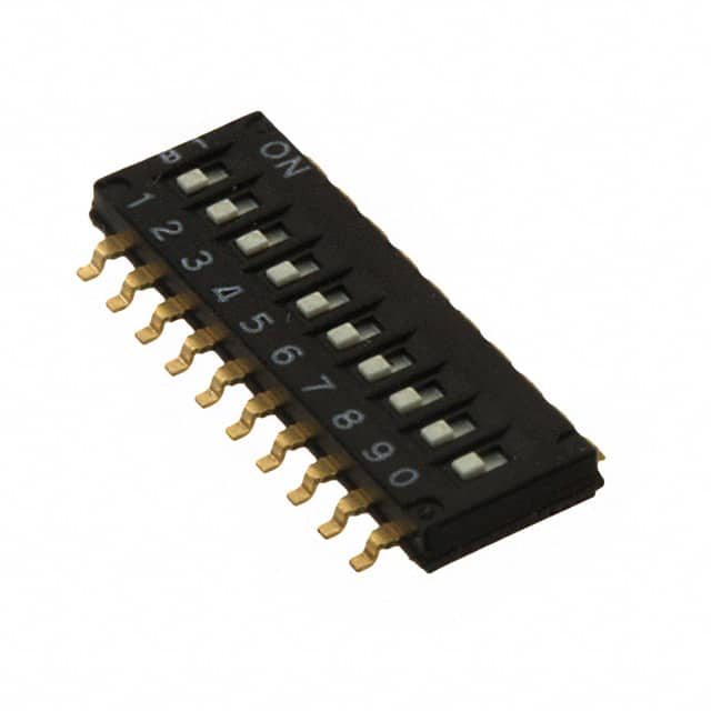 A6HF-8102-P SWITCH SLIDE DIP SPST 25MA 24V