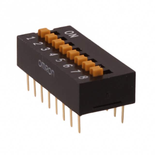 A6E-8104 SWITCH SLIDE DIP SPST 25MA 24V