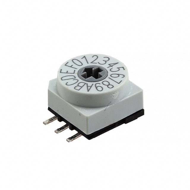 P65SMT703 SWITCH ROTARY DIP HEX 200MA 50V