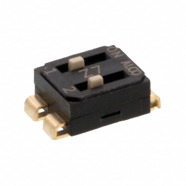 EDS02SNNNTU04Q END STACK DIP 2P J RAISED TUBE
