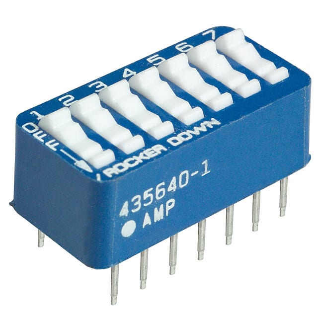 5435640-1 SWITCH ROCKER DIP SPST 60MA 5V