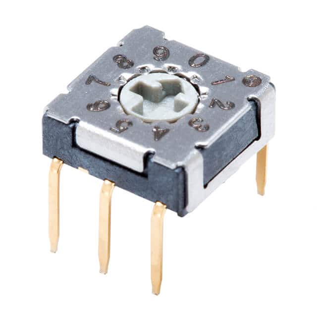 RDS-10S-7229-C-D 10 POSITION, THROUGH HOLE, 5.08