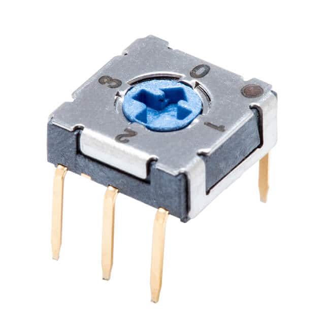 RDS-4S-7229-C-D 4 POSITION, THROUGH HOLE, 5.08 M