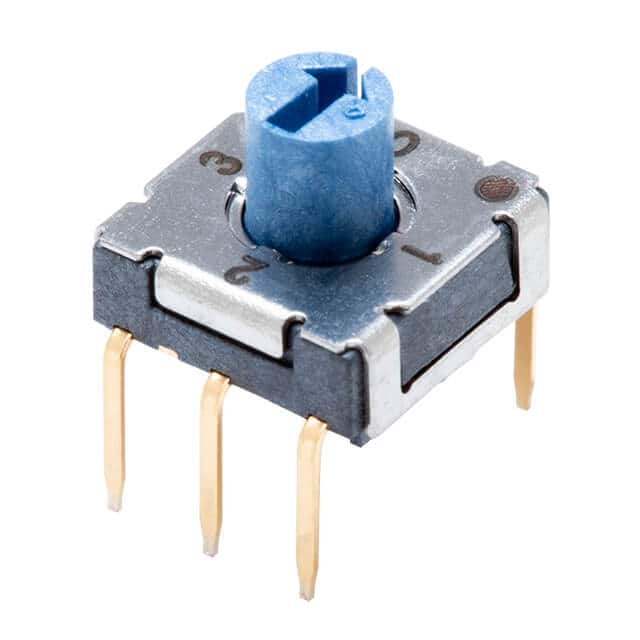 RDS-4S-7229-R-D 4 POSITION, THROUGH HOLE, 5.08 M