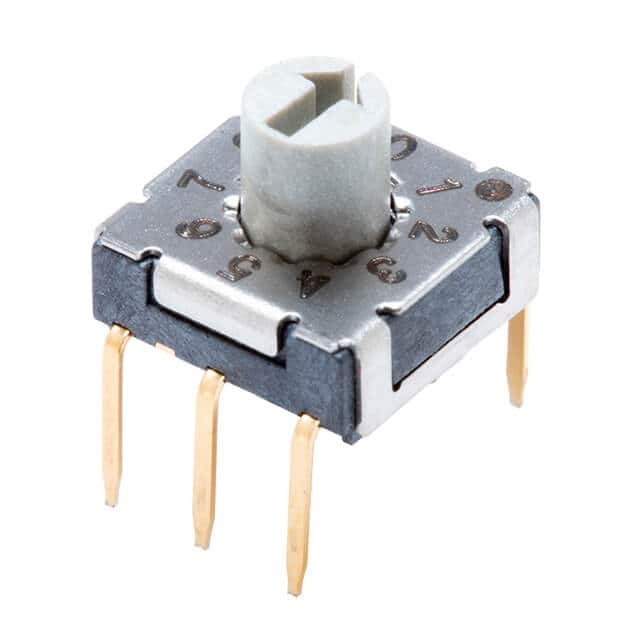 RDS-10S-7229-R-D 10 POSITION, THROUGH HOLE, 5.08