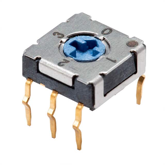 RDS-4S-7229-C-CR 4 POSITION, THROUGH HOLE, 5.08 M