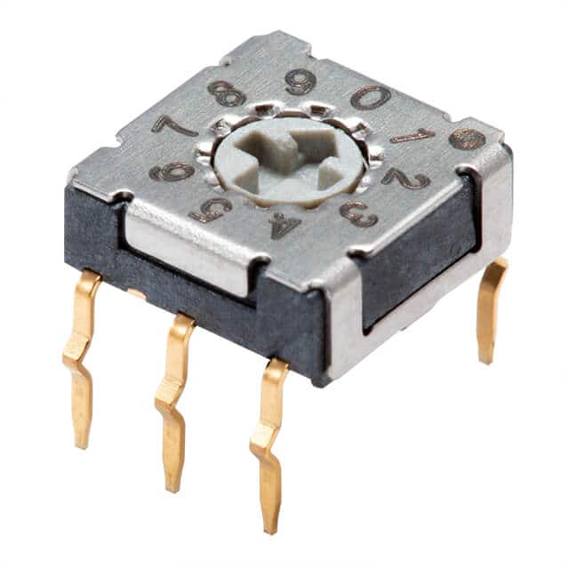 RDS-10S-7229-C-CR 10 POSITION, THROUGH HOLE, 5.08
