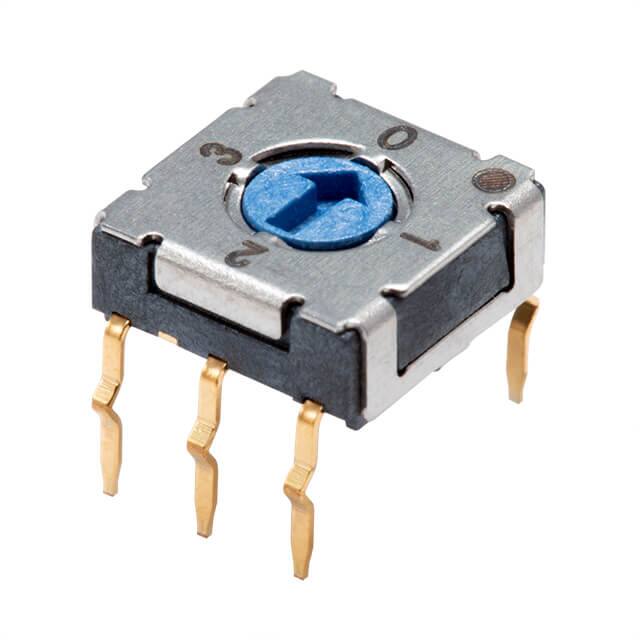 RDS-4S-7229-A-CR 4 POSITION, THROUGH HOLE, 5.08 M