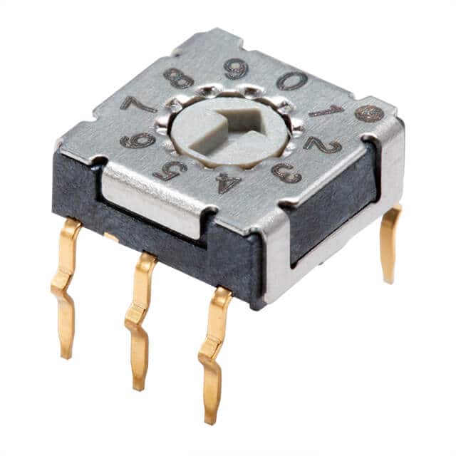 RDS-10S-7229-A-CR 10 POSITION, THROUGH HOLE, 5.08