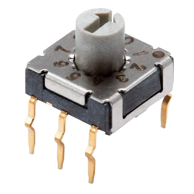 RDS-10S-7229-R-CR 10 POSITION, THROUGH HOLE, 5.08