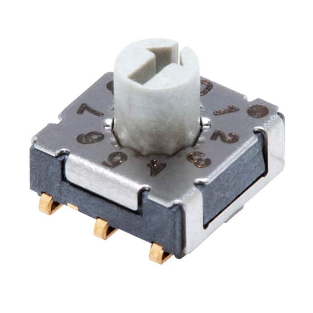 RDS-10S-7229-R-JSMT 10 POSITION, SURFACE MOUNT, 5.08