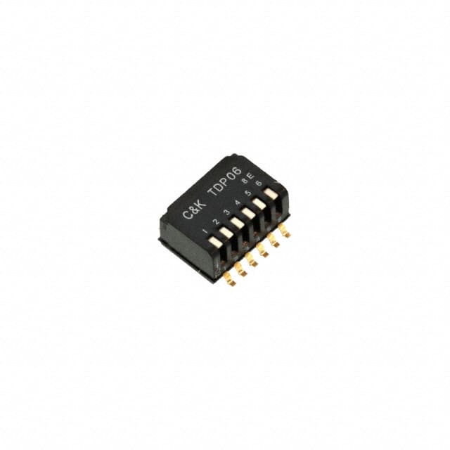 TDP06H0SB1 SWITCH PIANO DIP SPST 25MA 24V