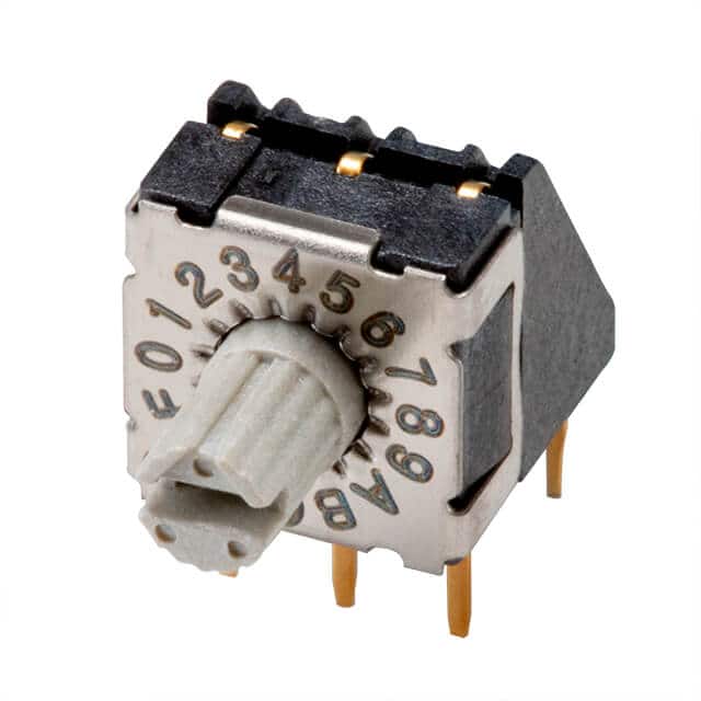 RDS-16S-74R45A-508-D 16 POSITION, RIGHT ANGLE, THROUG