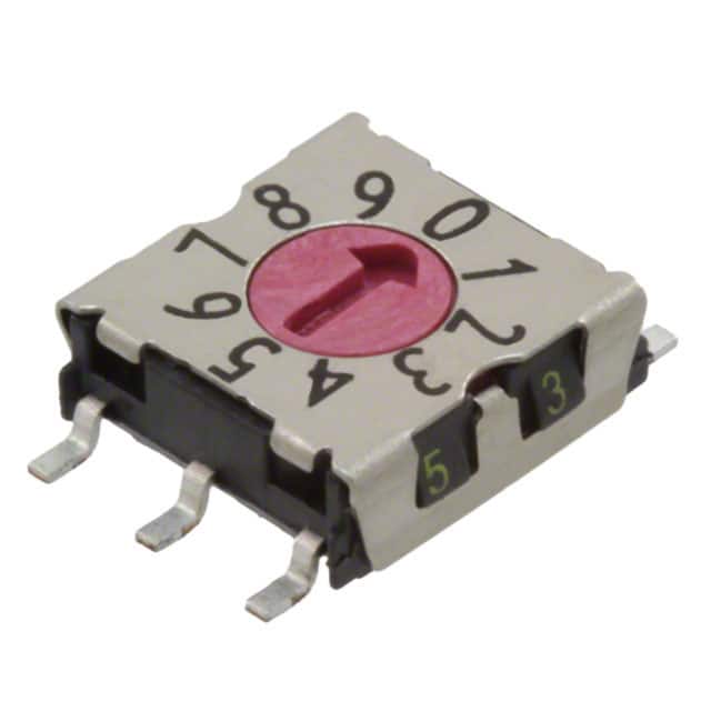 P25SMT101 SWITCH ROTARY DIP BCD 100MA 42V